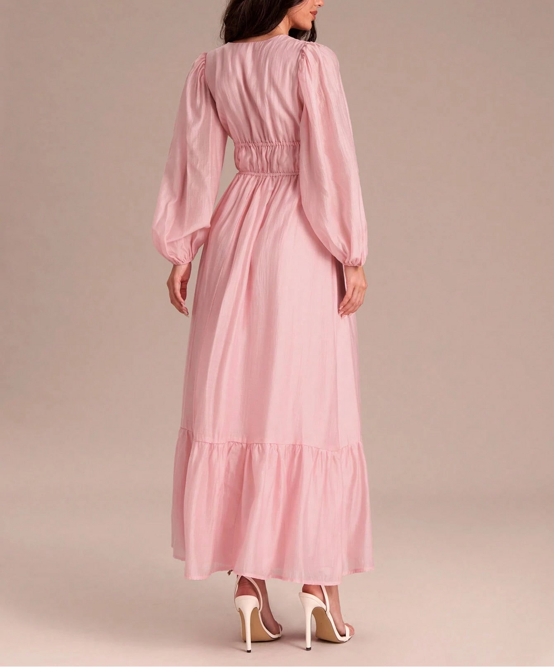 SHEIN maxi ruha, rózsaszín