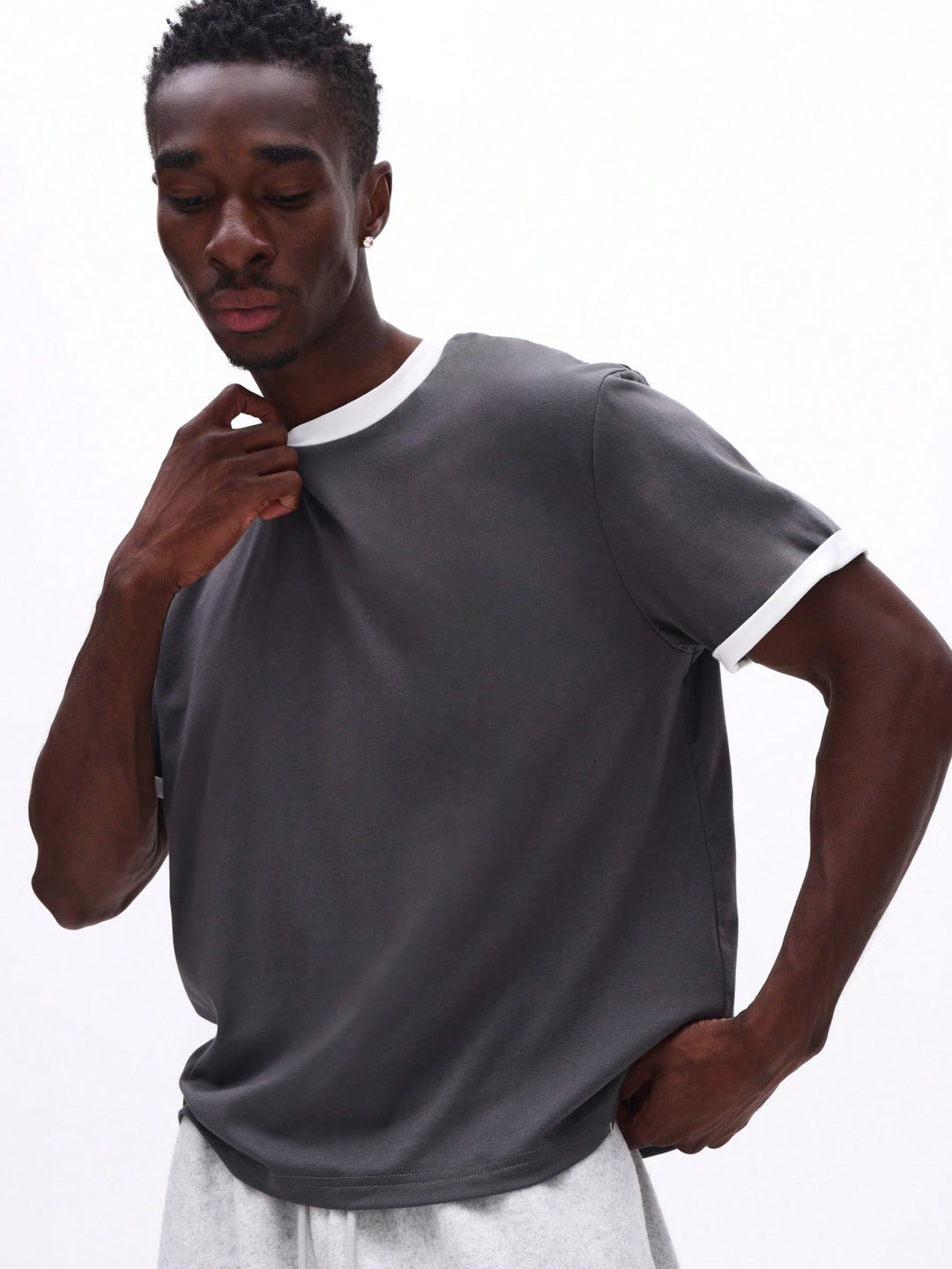 Tricou SHEIN, gri