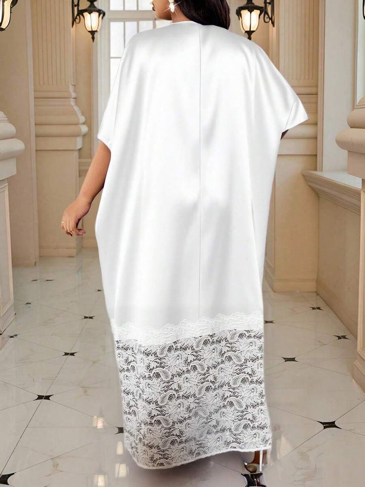 Rochie maxi SHEIN, alb