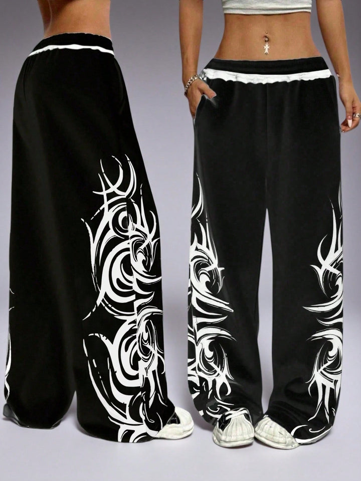 SHEIN leggings, fekete