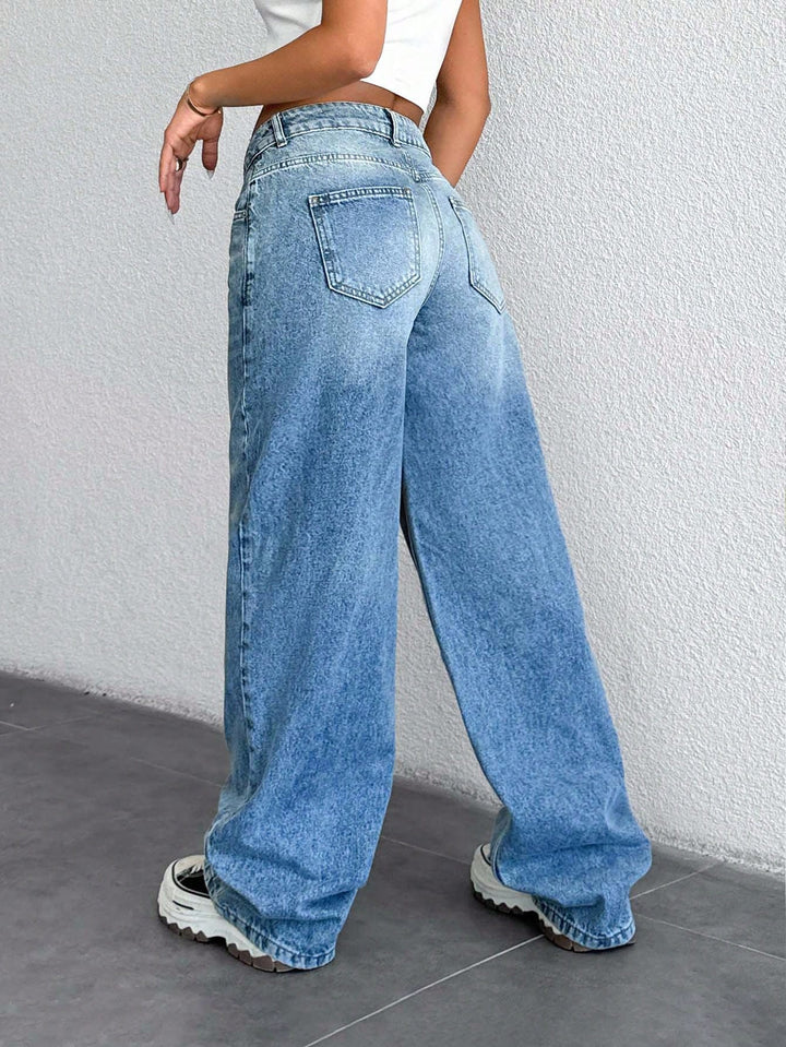 Jeans SHEIN, albastru