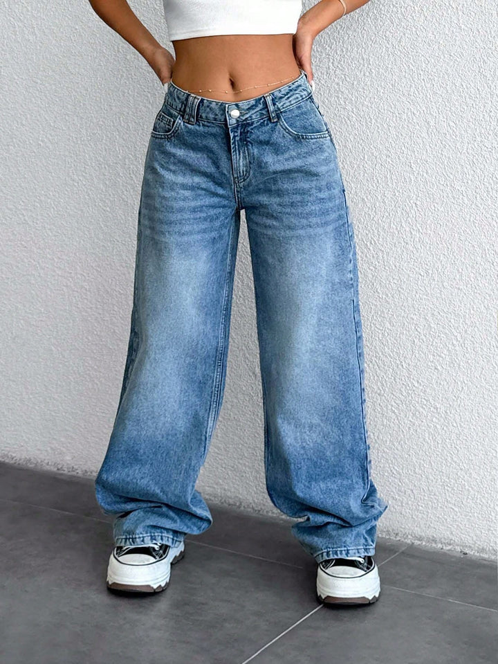 Jeans SHEIN, albastru