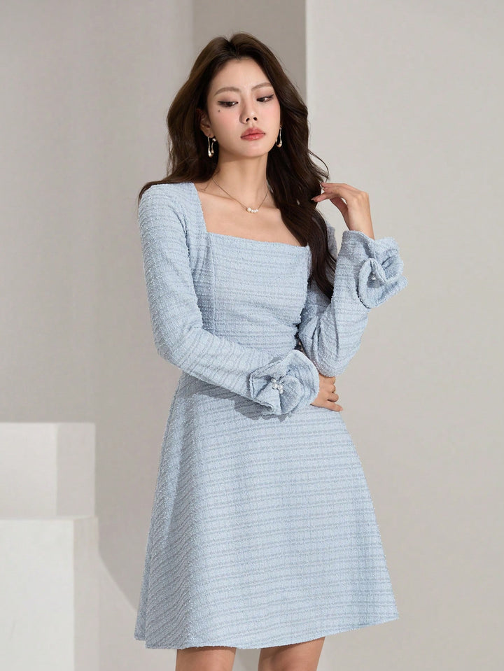 Rochie scurtă SHEIN, albastru