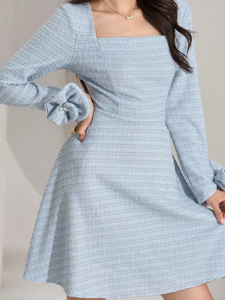 Rochie scurtă SHEIN, albastru