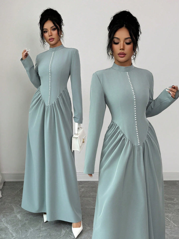 Rochie maxi SHEIN, albastru