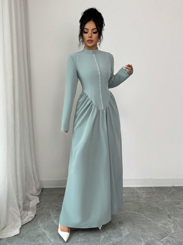 Rochie maxi SHEIN, albastru
