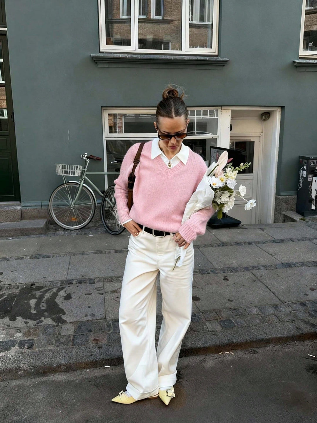 Pulover SHEIN, roz