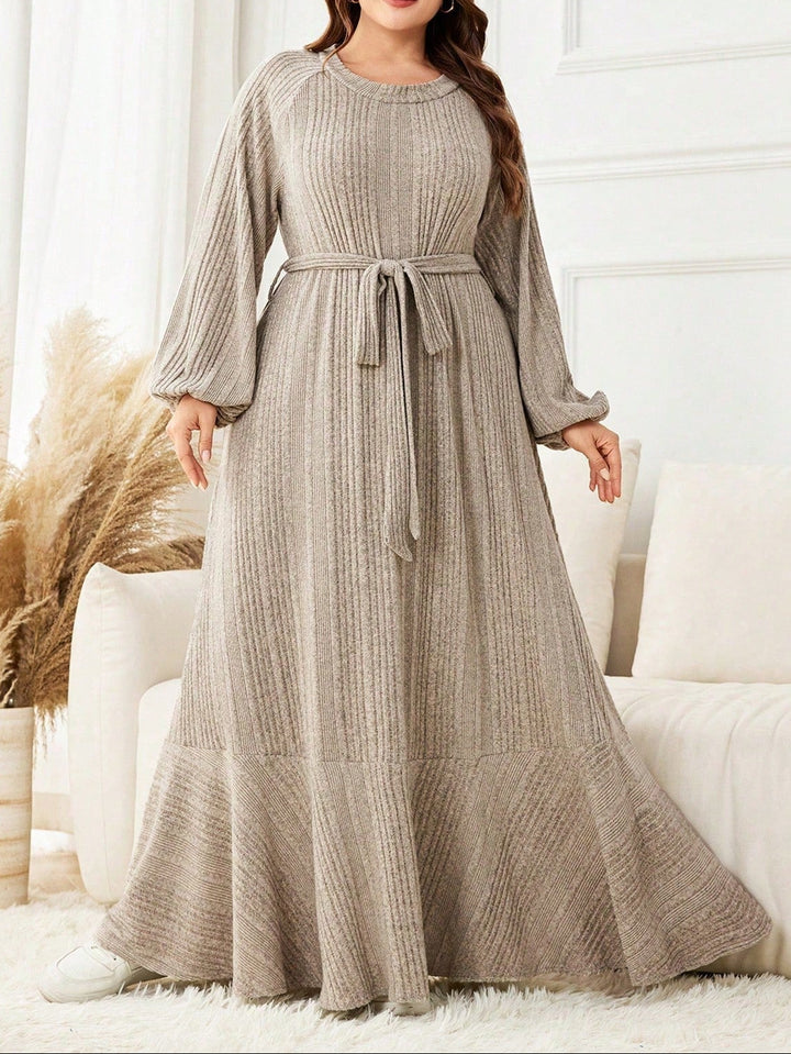 SHEIN maxi ruha, bézs