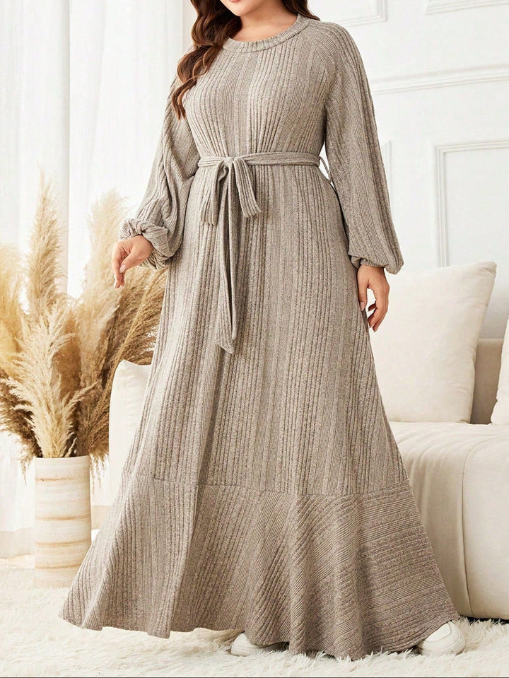 SHEIN maxi ruha, bézs