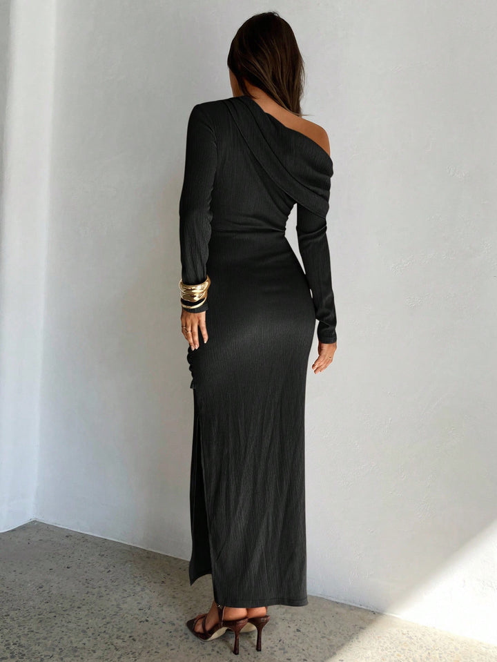 Rochie midi SHEIN, negru