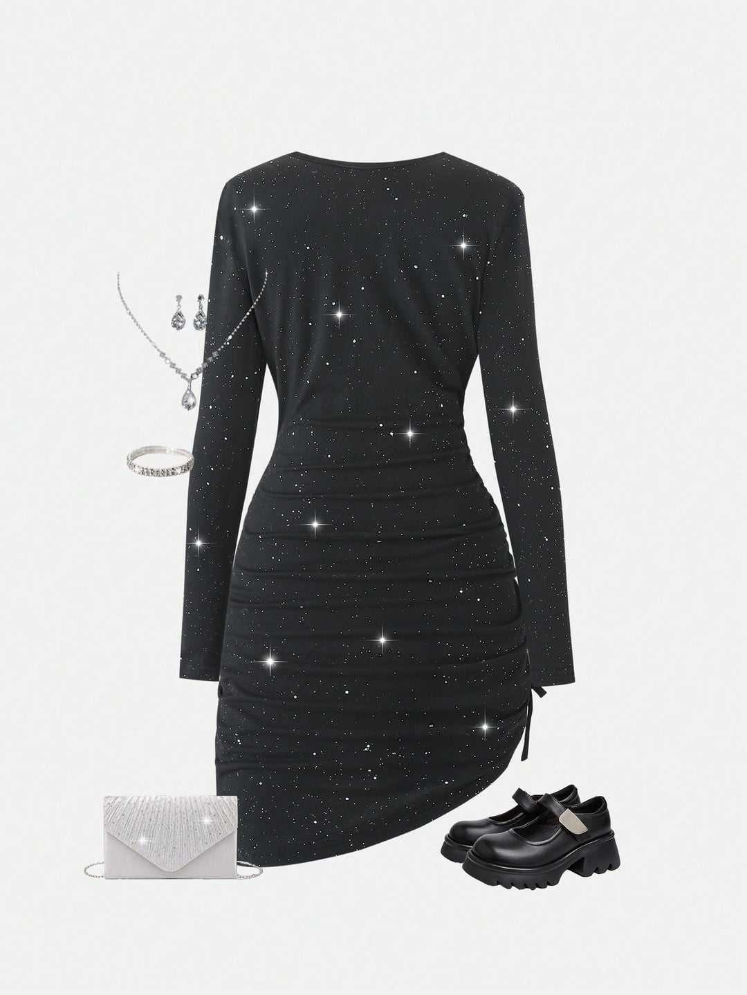SHEIN ruha, fekete