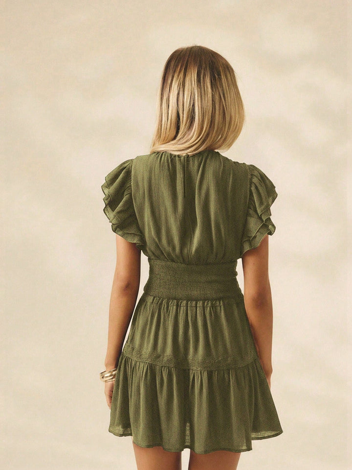SHEIN mini ruha, zöld