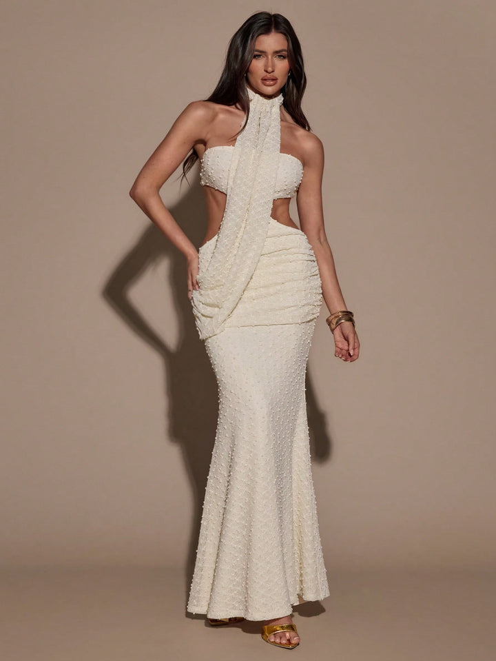 Rochie maxi SHEIN, portocaliu