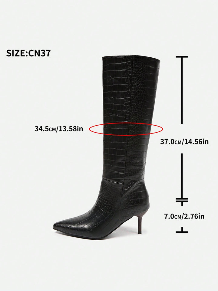 Cizme SHEIN, negru