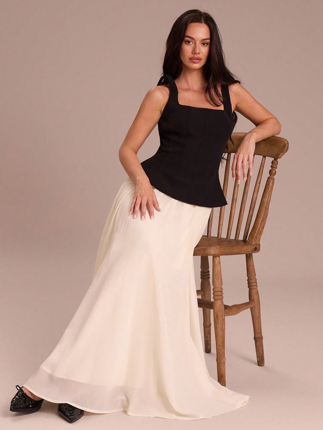 Rochie maxi SHEIN, negru
