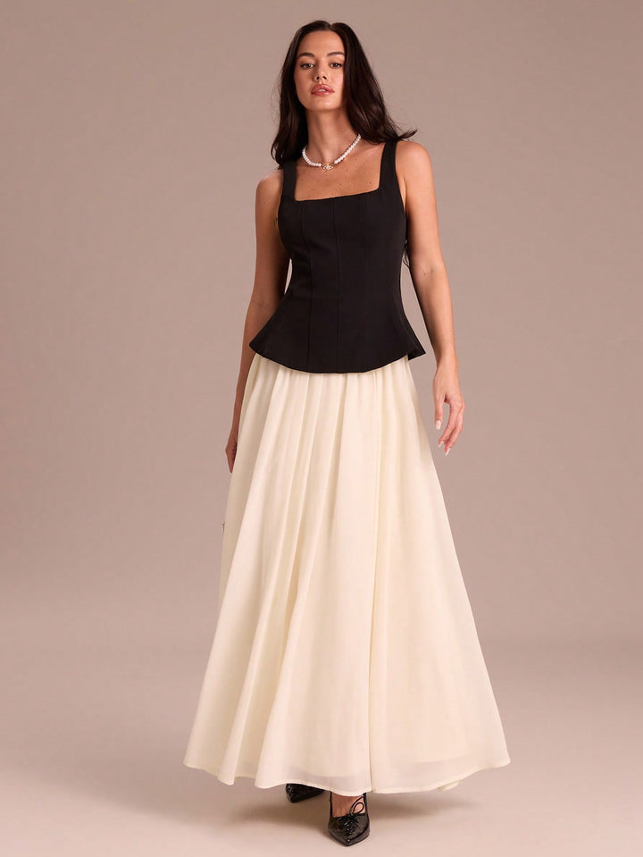 Rochie maxi SHEIN, negru