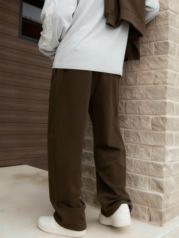 Pantaloni SHEIN, maro