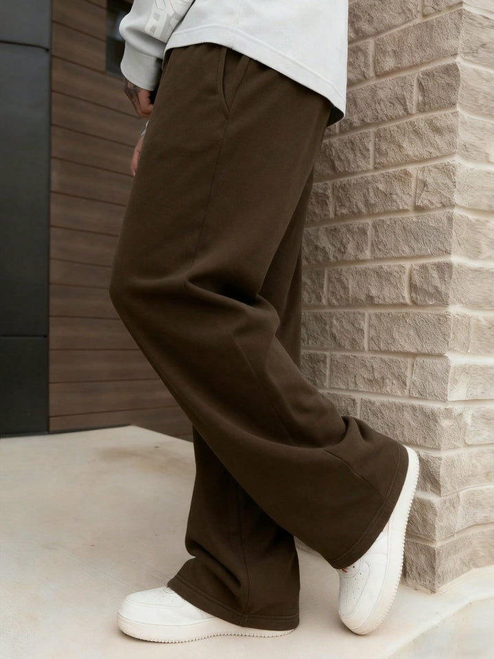 Pantaloni SHEIN, maro