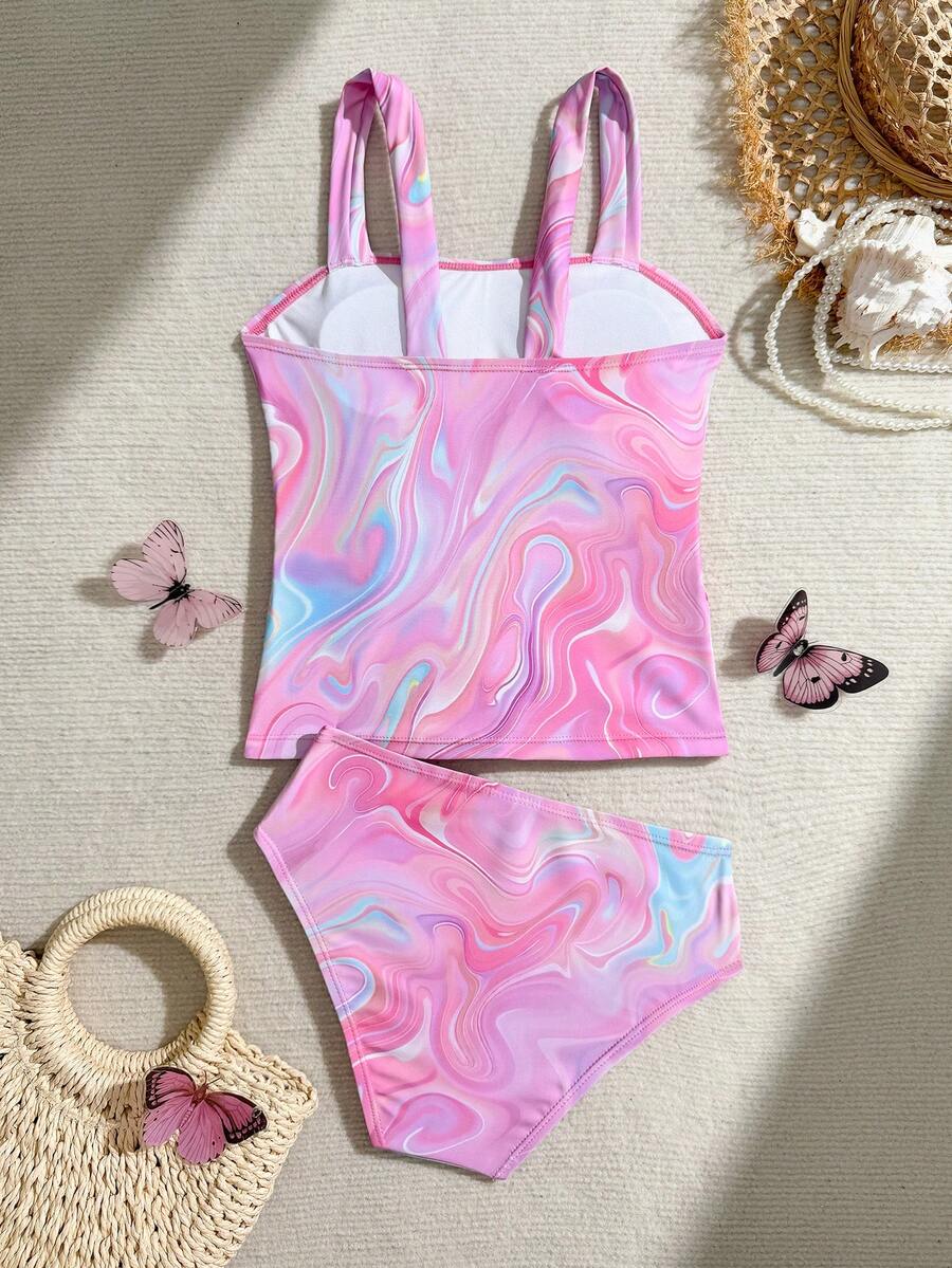 Costum de baie SHEIN, mix culori
