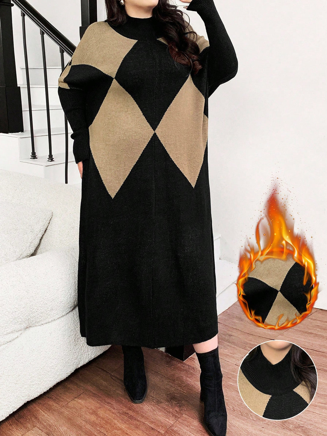 Rochie SHEIN, mix culori
