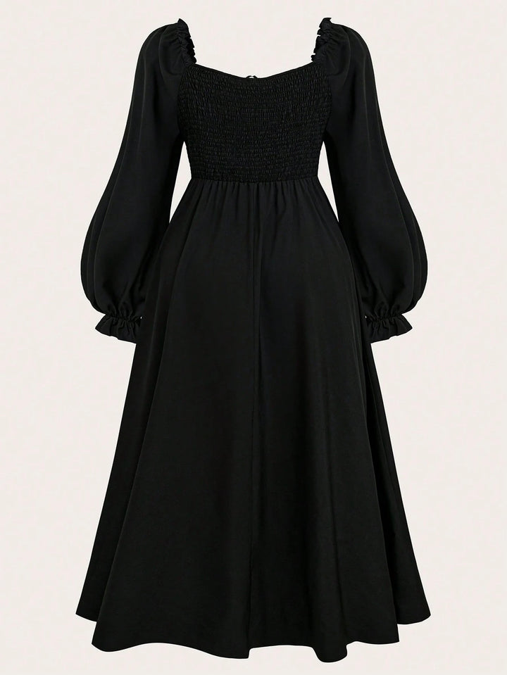 Rochie midi SHEIN, negru