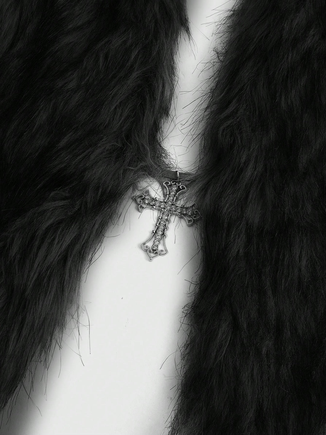 Vestă SHEIN, negru