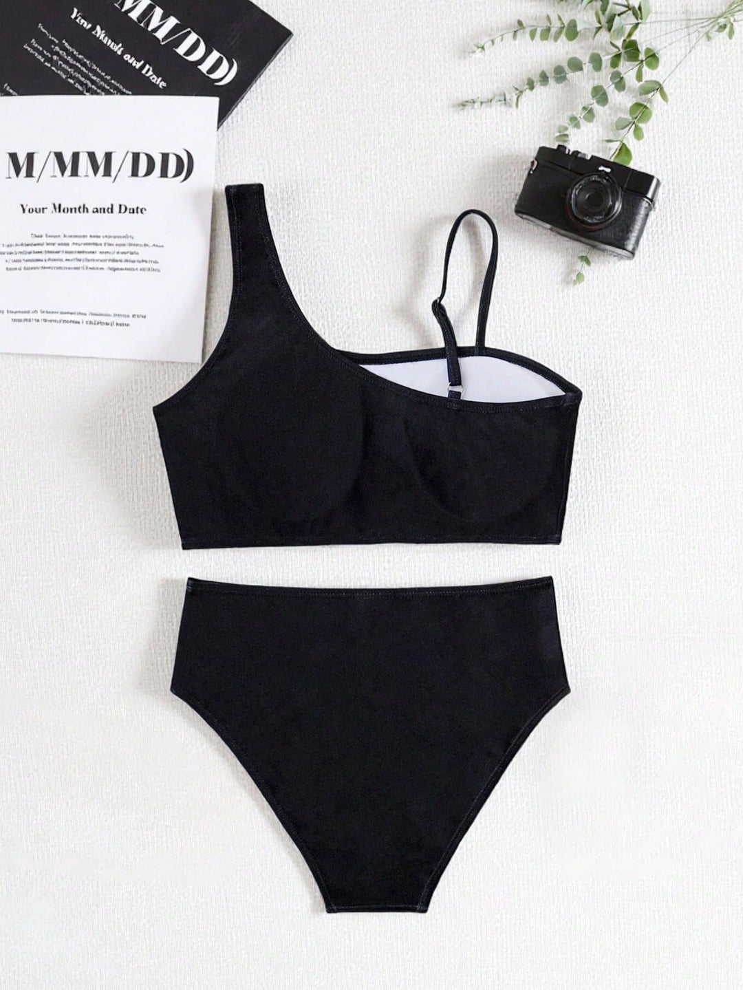 Set bikini SHEIN, negru