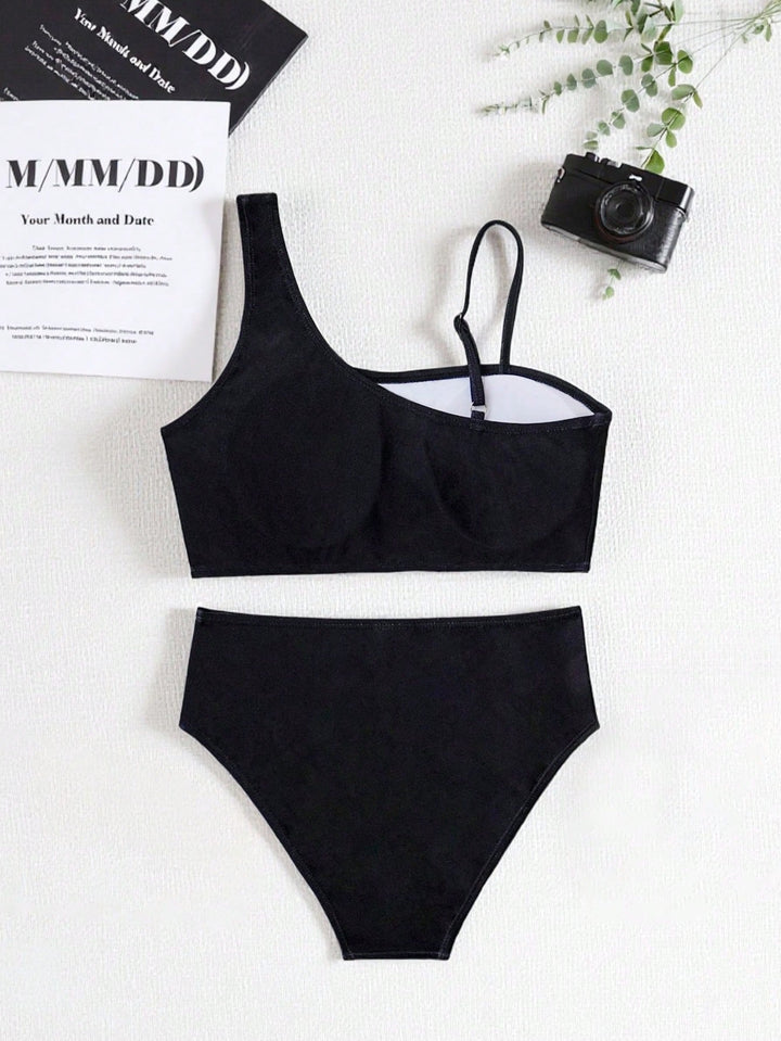 Set bikini SHEIN, negru