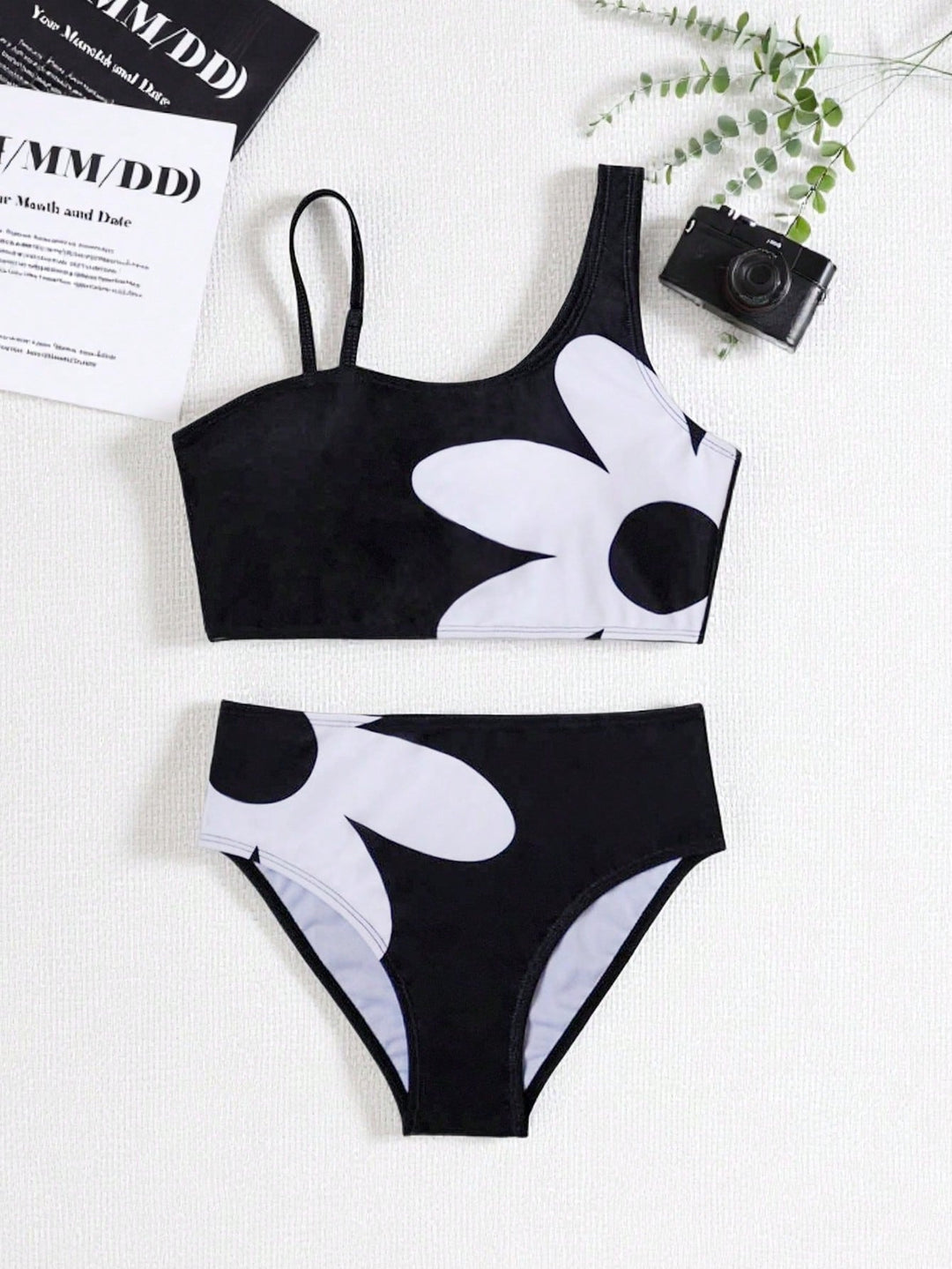 Set bikini SHEIN, negru