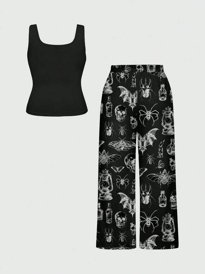Compleu pijamale SHEIN, mix culori