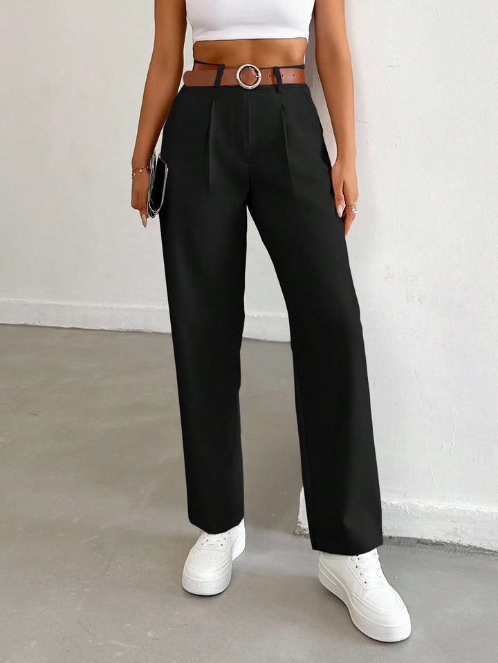 Pantaloni SHEIN, negru