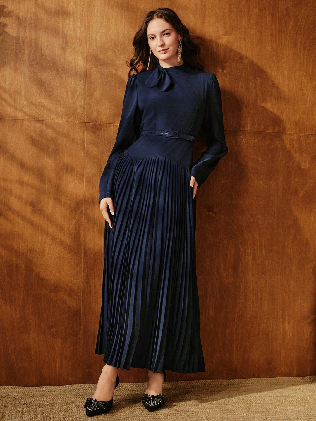 Rochie maxi SHEIN, albastru