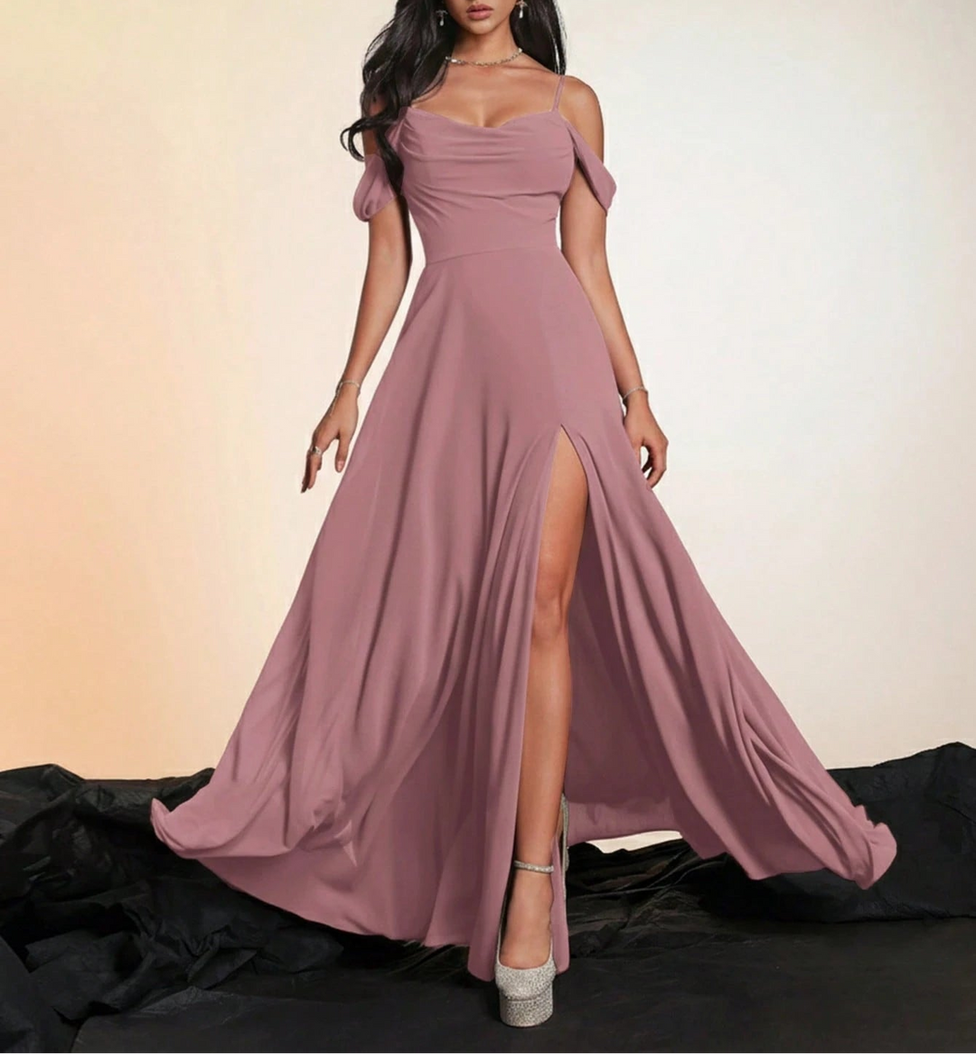 SHEIN alkalmi ruha, rózsaszín