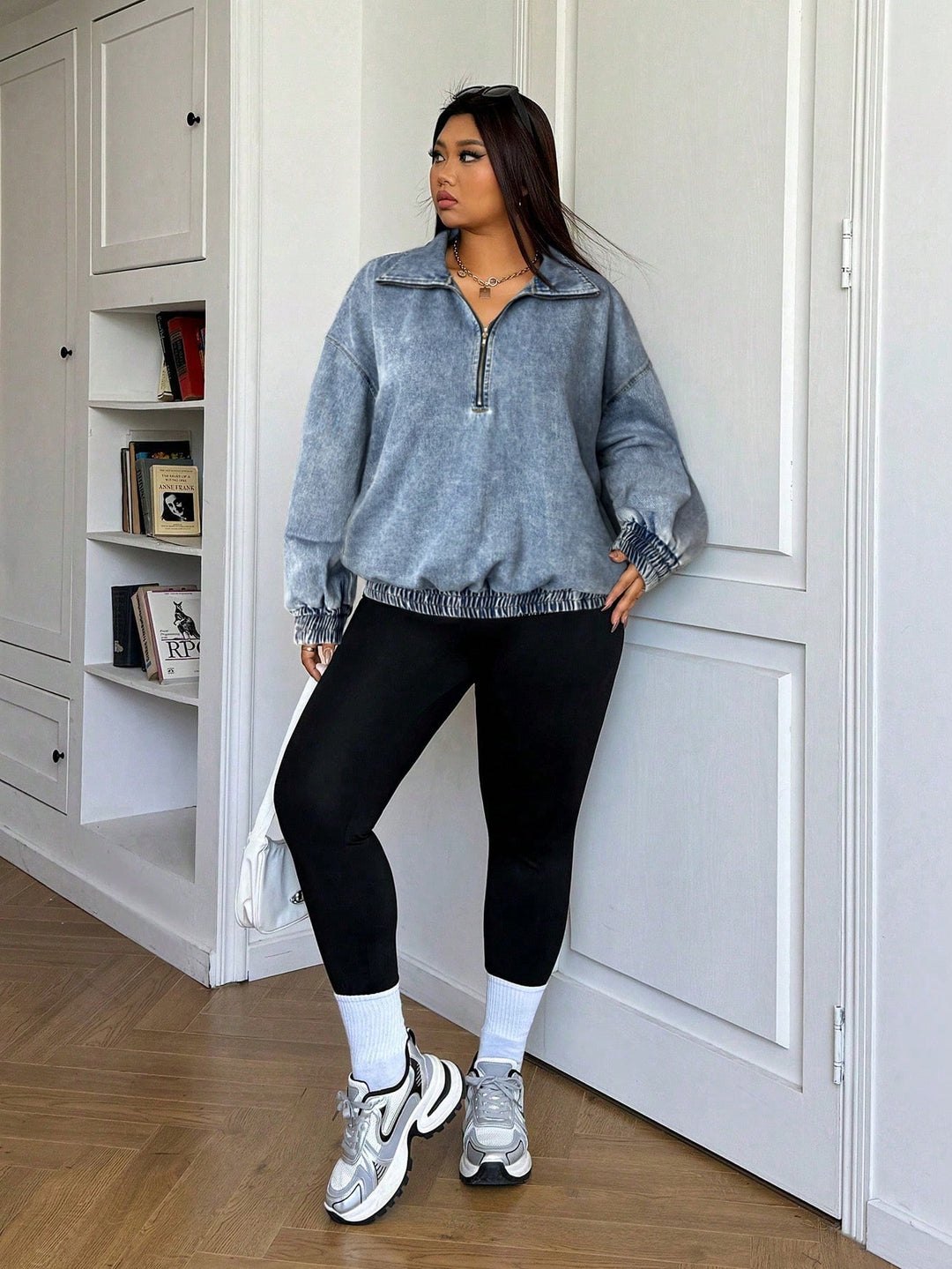 Top SHEIN, albastru