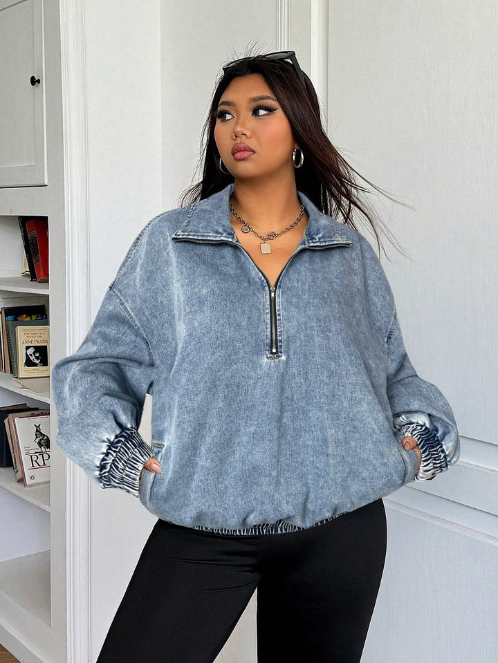 Top SHEIN, albastru