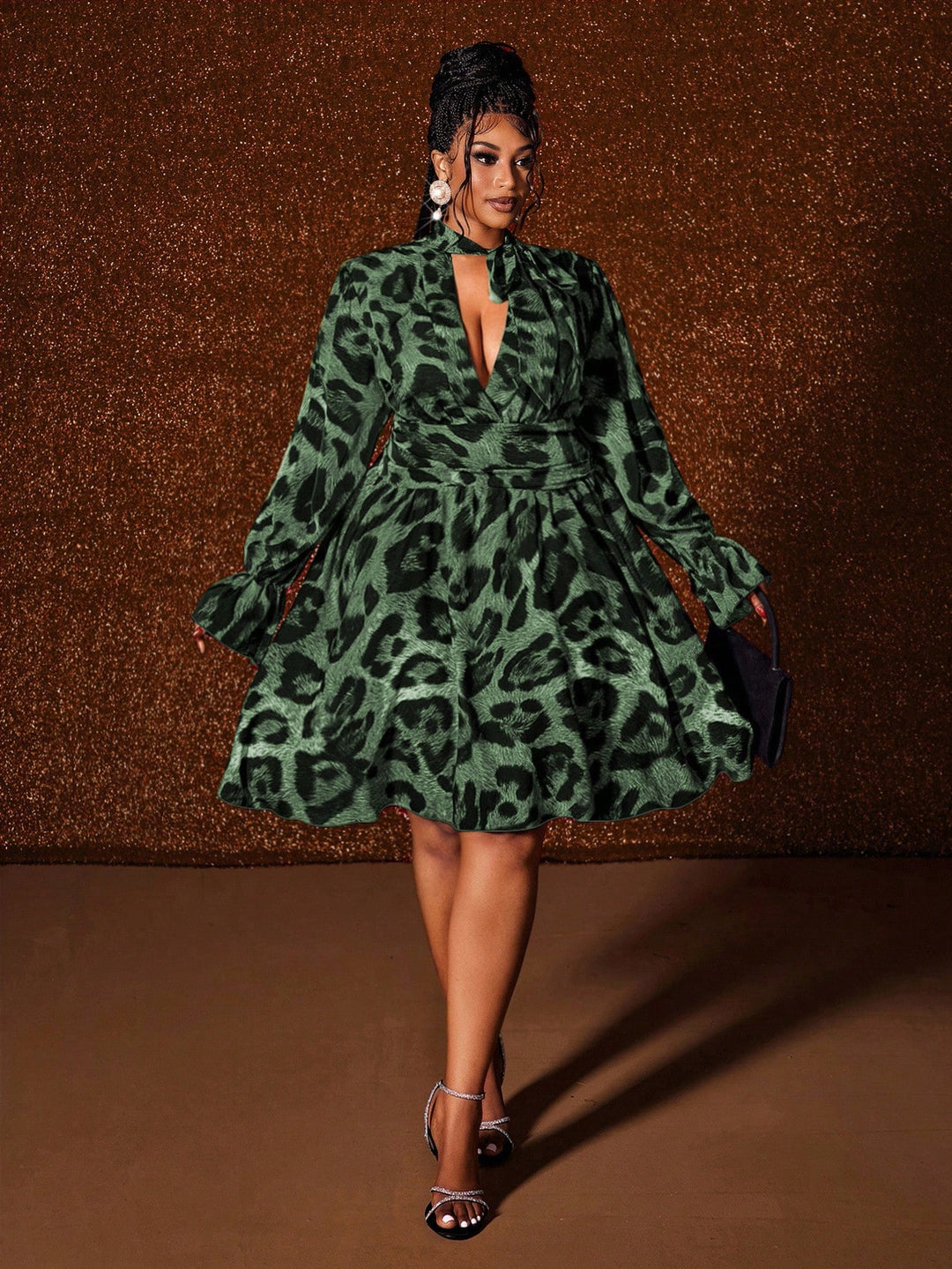 Rochie SHEIN, verde