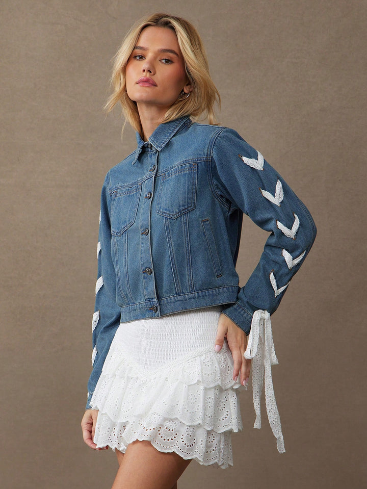 SHEIN farmerdzseki, kék