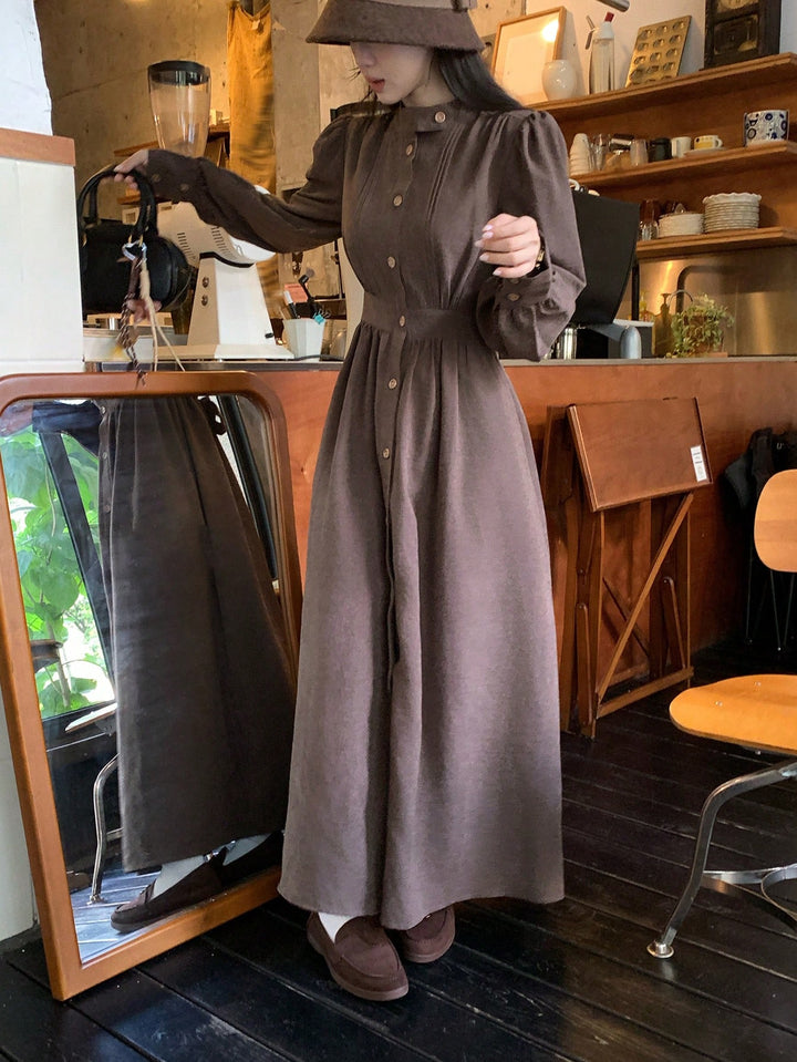 SHEIN maxi ruha, barna