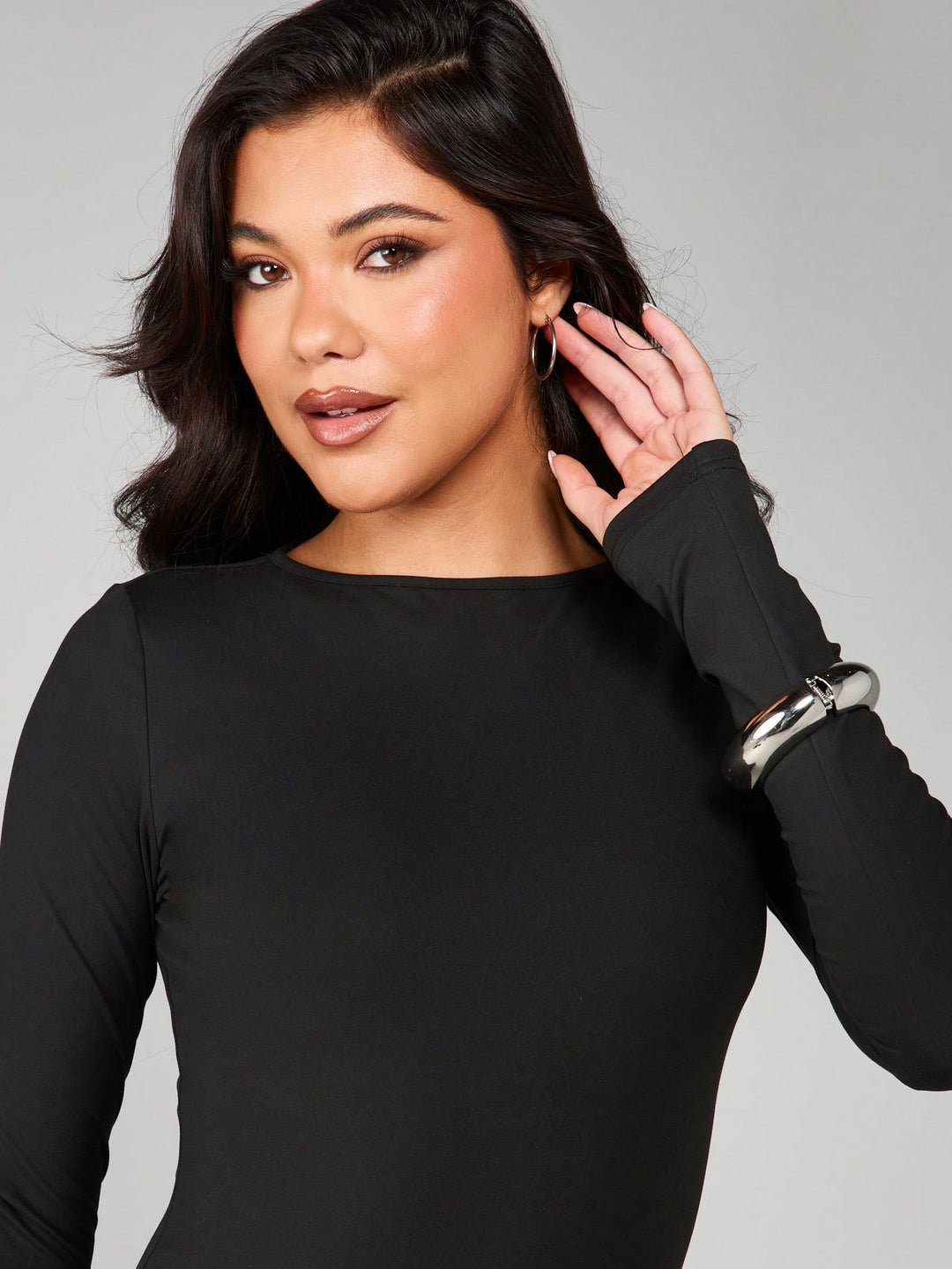 Rochie maxi SHEIN, negru
