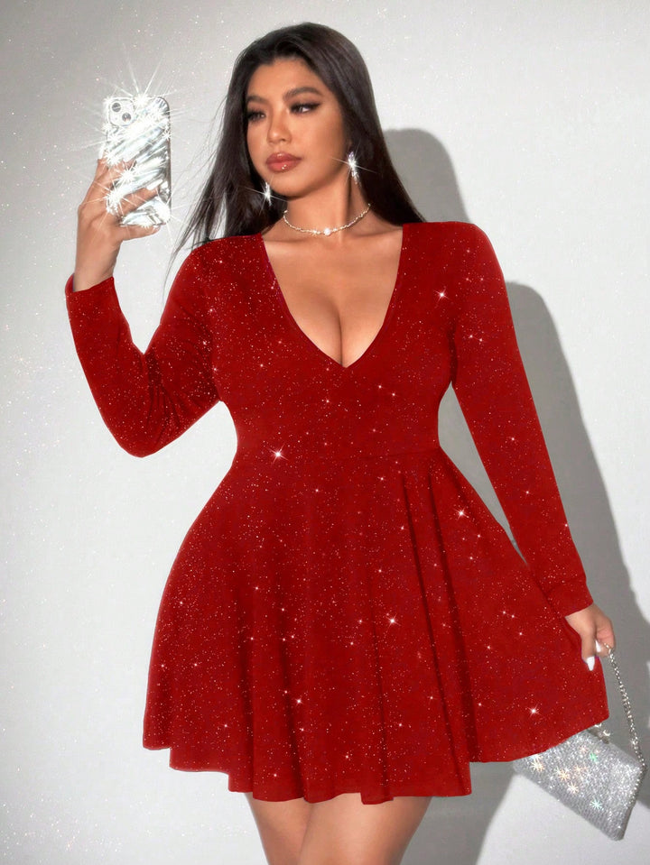 Rochie mini SHEIN, roșu
