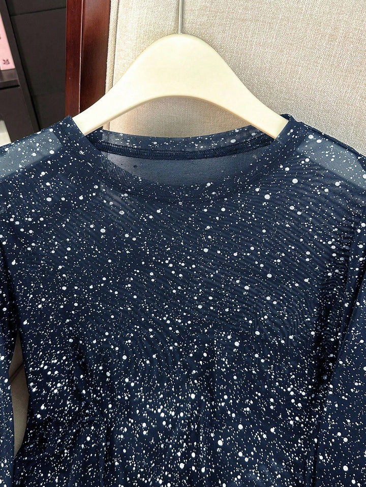 SHEIN blúz, kék