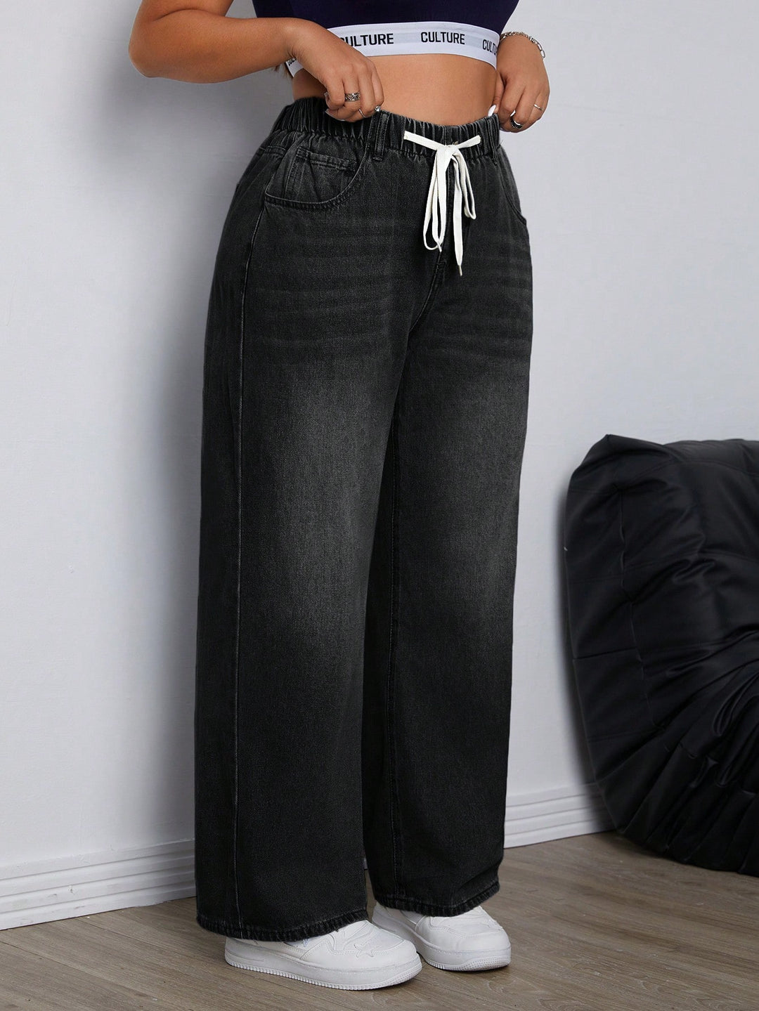 Jeans SHEIN, gri