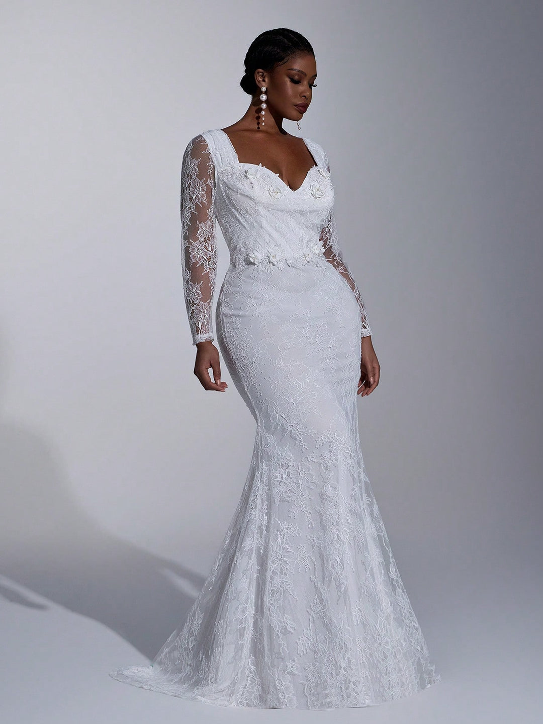 Rochie de mireasă SHEIN, alb