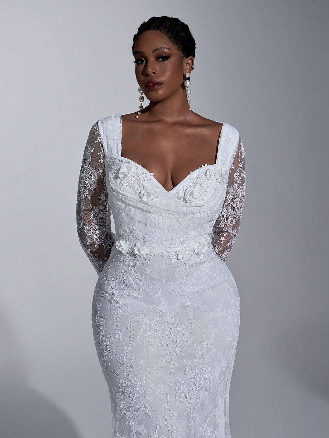 Rochie de mireasă SHEIN, alb