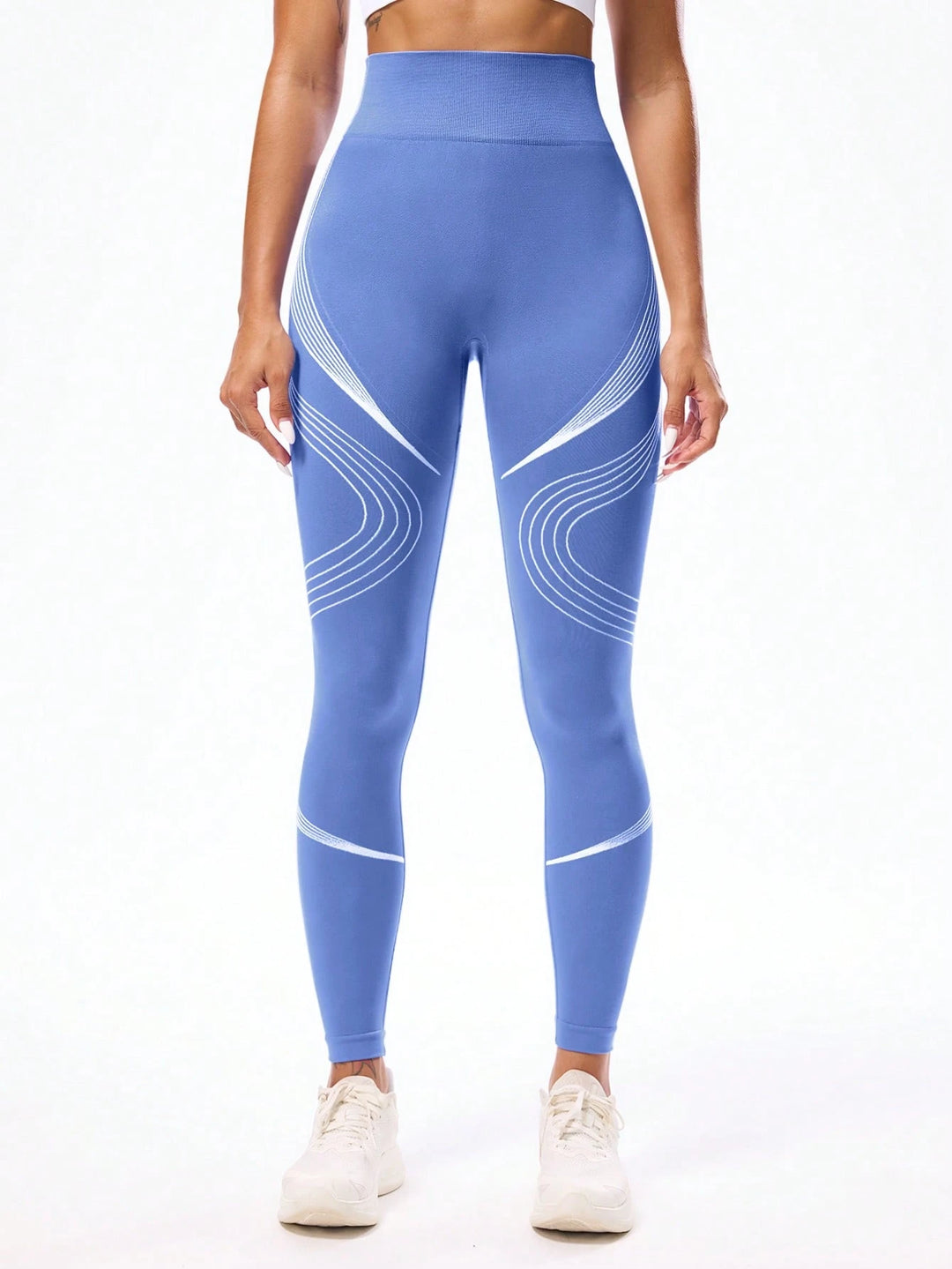 Colanți sport SHEIN, albastru