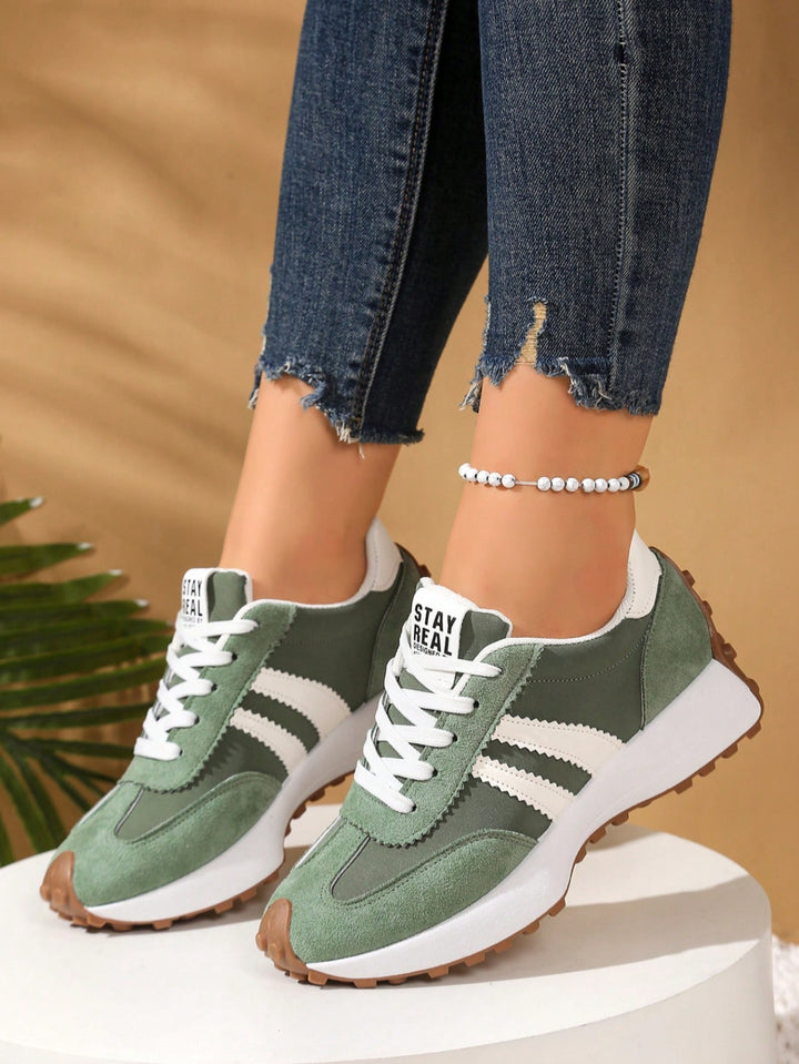 Pantofi sport SHEIN, verde