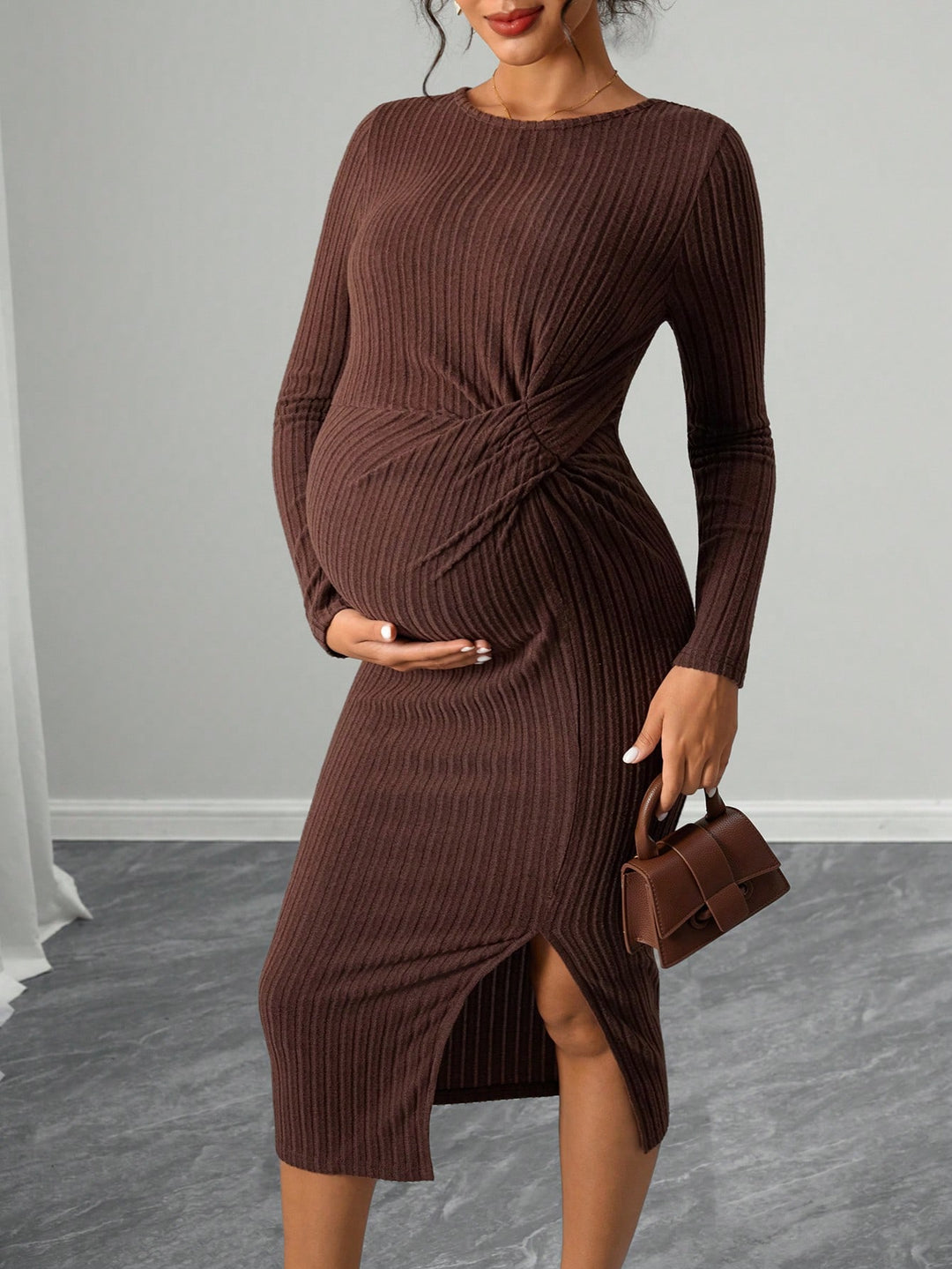 Rochie SHEIN, maro