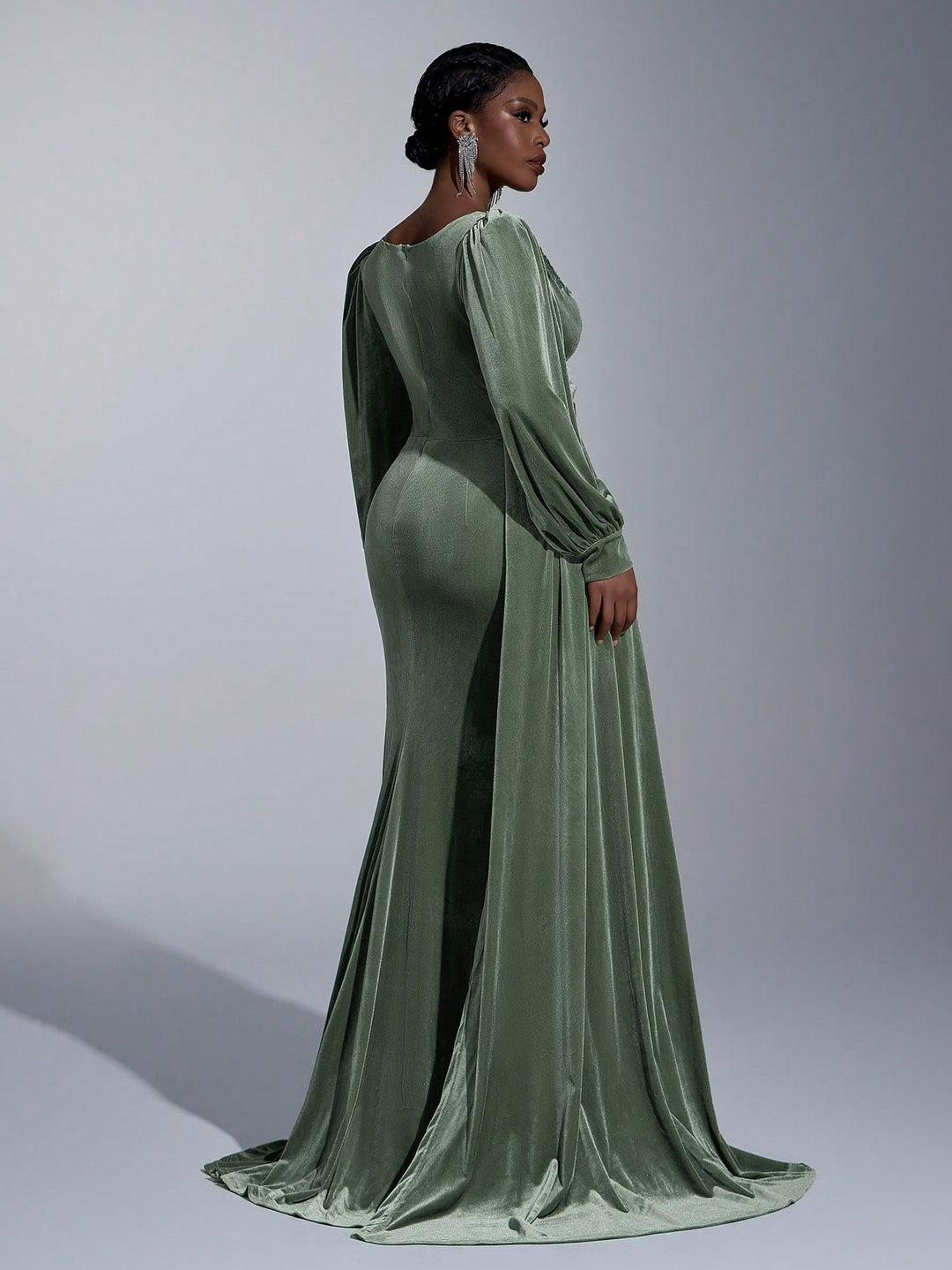 Rochie SHEIN, verde