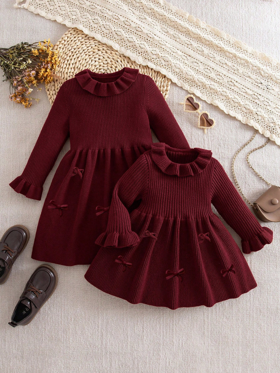 Rochie SHEIN, vișiniu