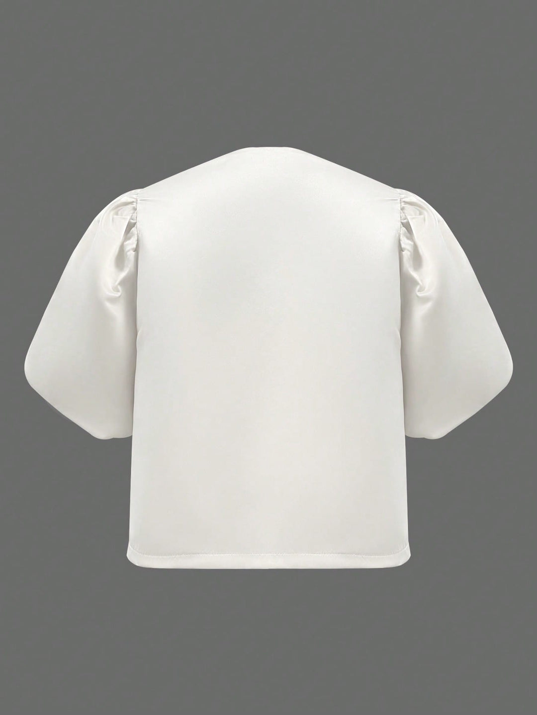 Tricou cu mâneci scurte SHEIN, alb